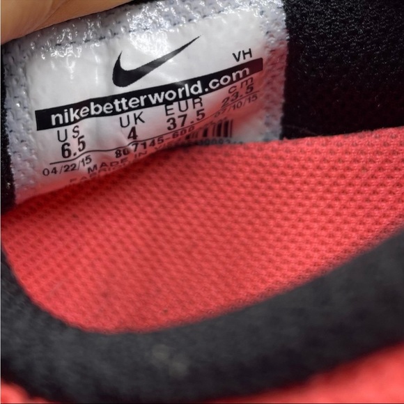 Nike running mesh FS Lite Run 3 lightweight sneakers women’s Size 6.5 - Picture 7 of 12